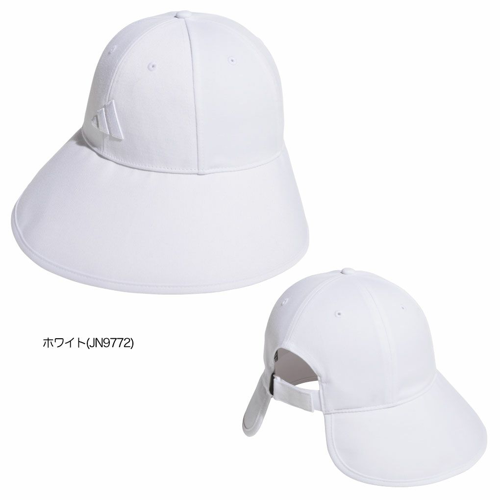 アディダストーナルロゴワイドブリムキャップKQE25レディースゴルフキャップ帽子2025秋冬モデルadidas日本正規品