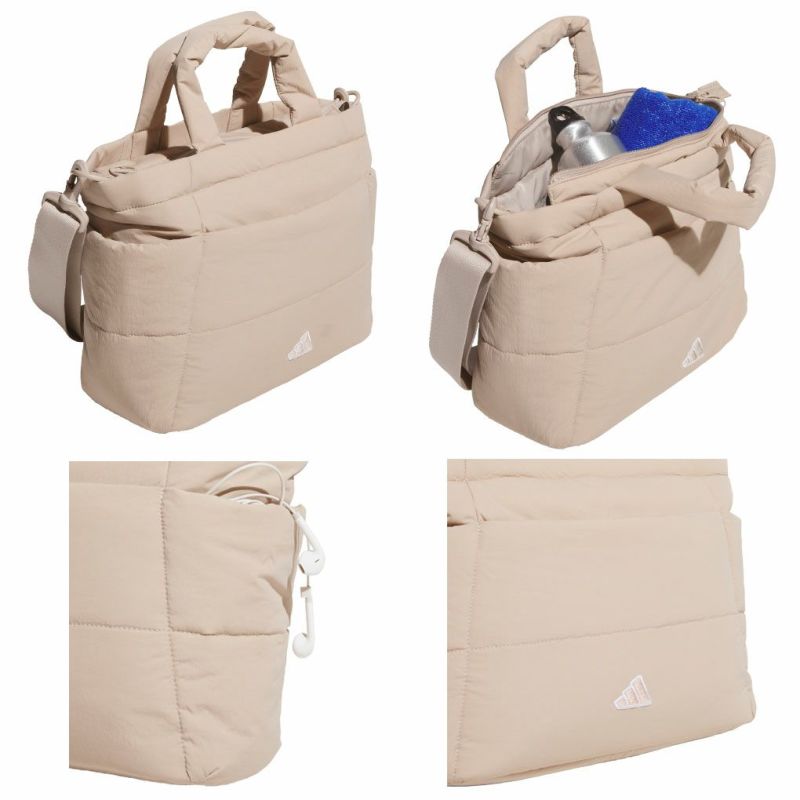 アディダスキルティングショルダーラウンドバッグJWK40ラウンドバッグゴルフ2025年モデルadidas日本正規品