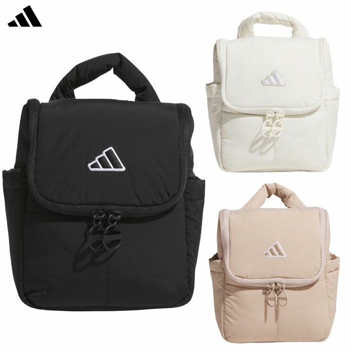 アディダスキルティングショルダーポーチJWK39ラウンドバッグゴルフ2025年モデルadidas日本正規品