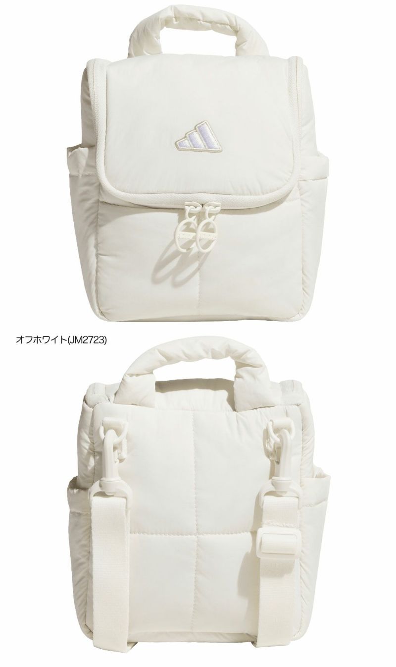 アディダスキルティングショルダーポーチJWK39ラウンドバッグゴルフ2025年モデルadidas日本正規品