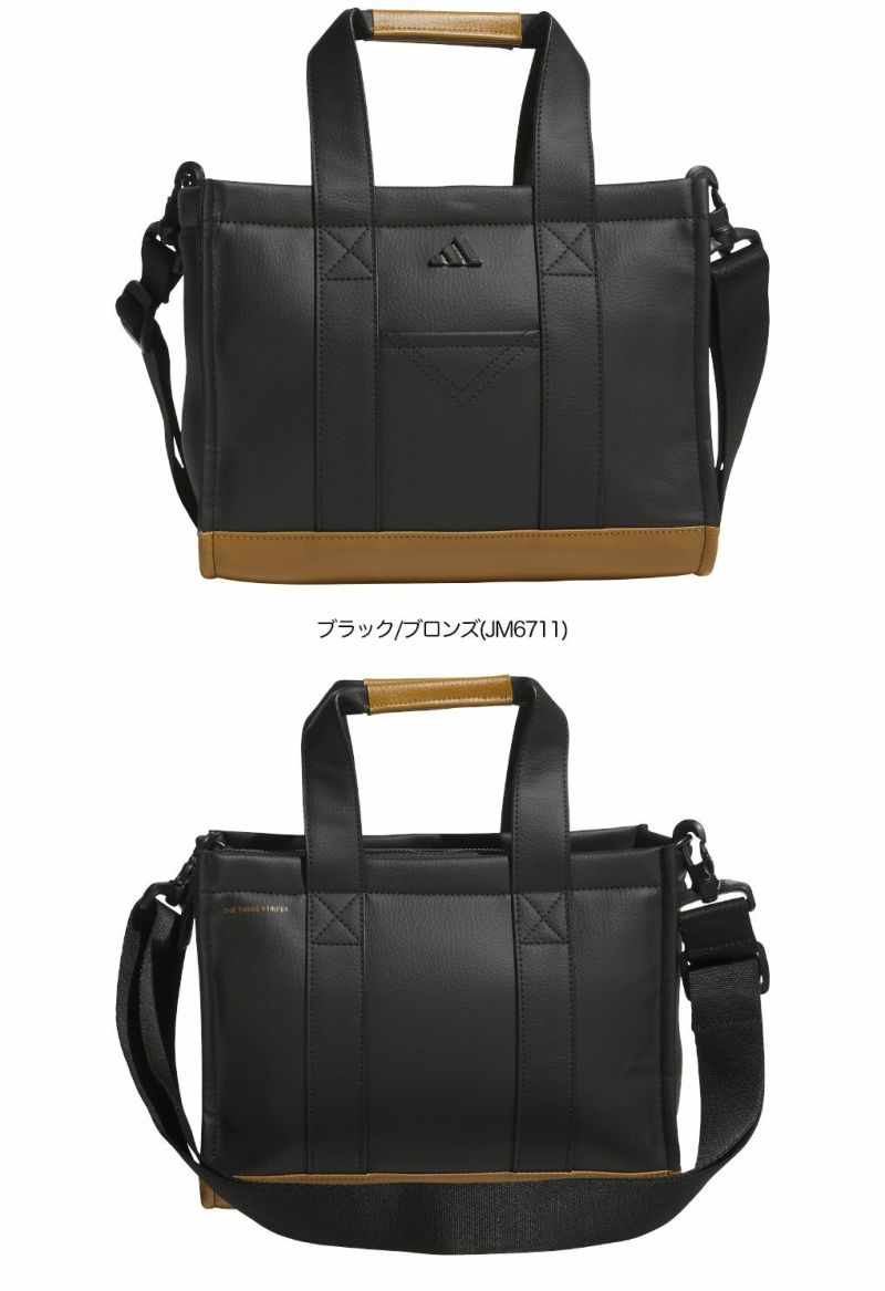 アディダス合成皮革ラウンドトートバッグJUT55ラウンドトートゴルフ2025年モデルadidas日本正規品