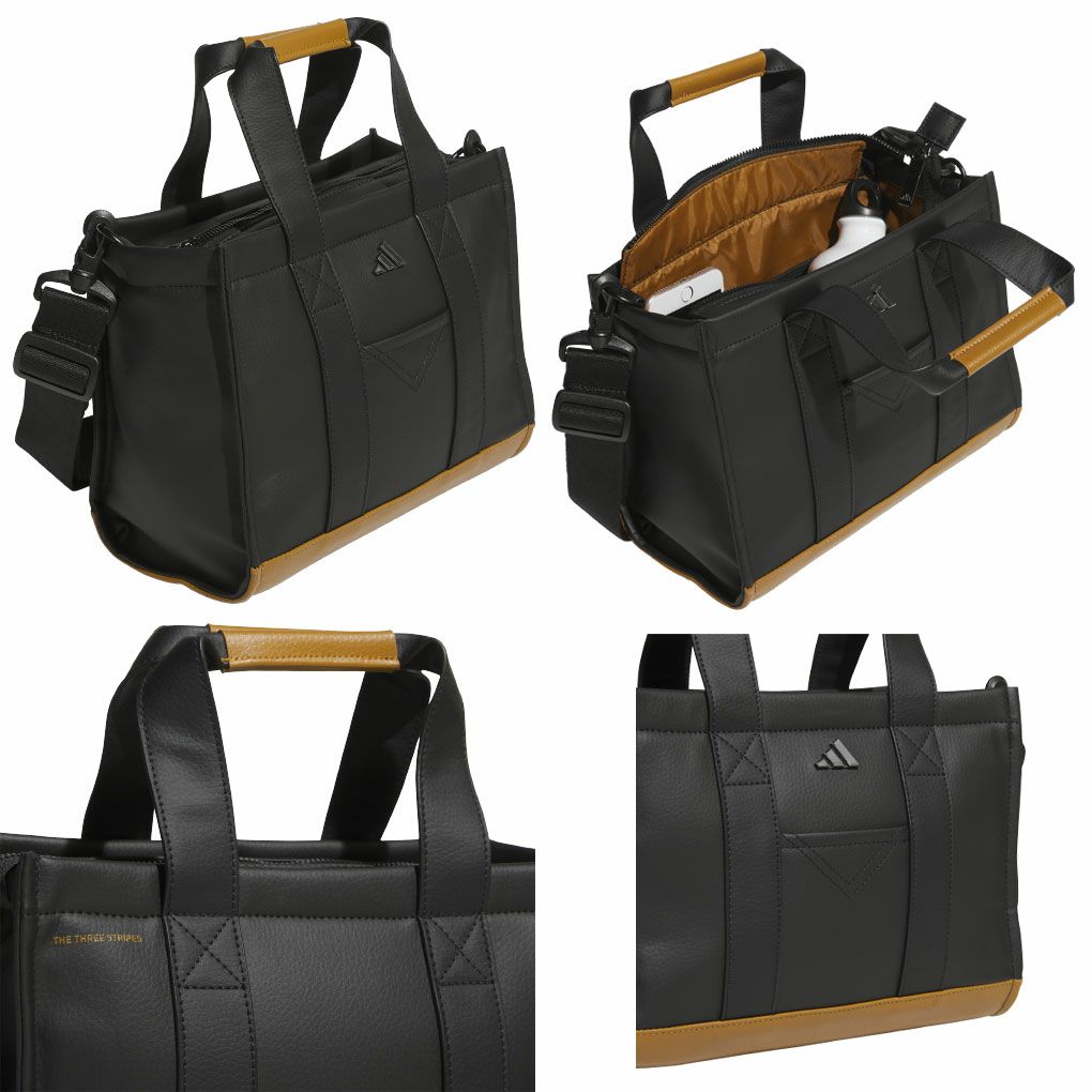 アディダス合成皮革ラウンドトートバッグJUT55ラウンドトートゴルフ2025年モデルadidas日本正規品