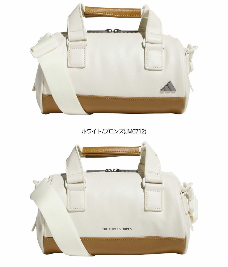 アディダス合成皮革ミニドラムバッグJUT54ゴルフ2025年モデルadidas日本正規品