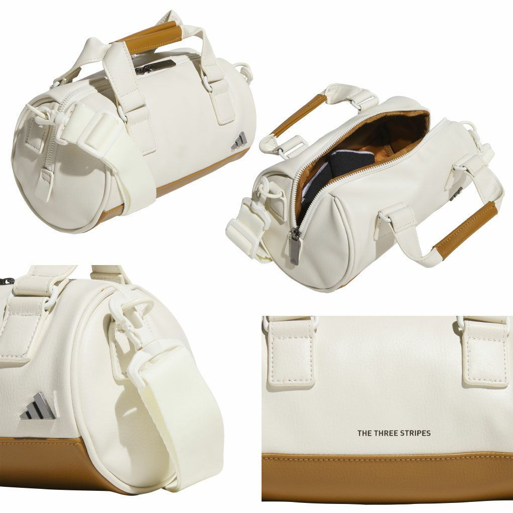 アディダス合成皮革ミニドラムバッグJUT54ゴルフ2025年モデルadidas日本正規品