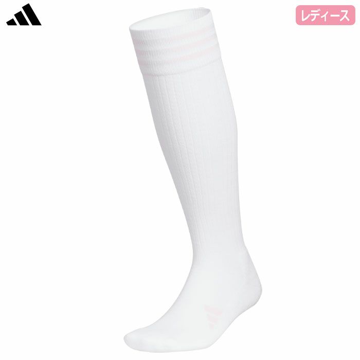 アディダスニーハイスリーストライプクッションソックスMGR61靴下ゴルフウェア2025秋冬モデルadidas日本正規品