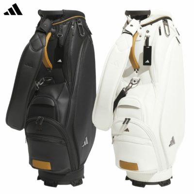 アディダス 合成皮革 キャディバッグ JUT50 カートバッグ 9.0型 47インチ対応 ゴルフ 2025年モデル adidas 日本正規品