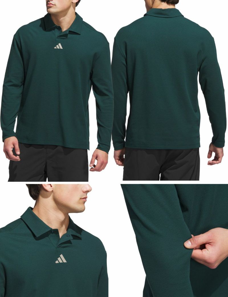 アディダスビヨンドザコース長袖シャツKKW56メンズゴルフウェアゴルフ2025秋冬モデルadidas日本正規品