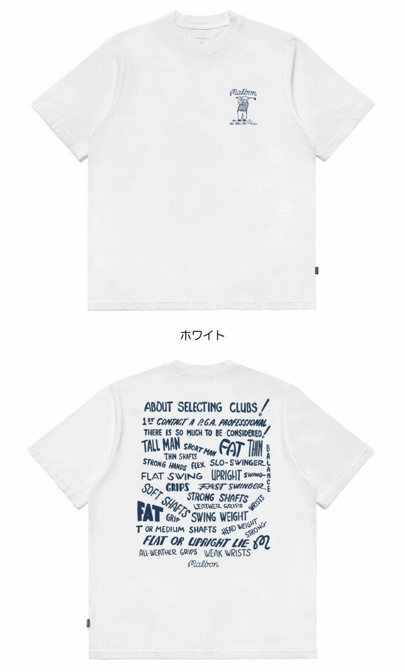 マルボンゴルフ ウェア Tシャツ M-9223 CLUB SELECT SS T-SHIRT メンズ