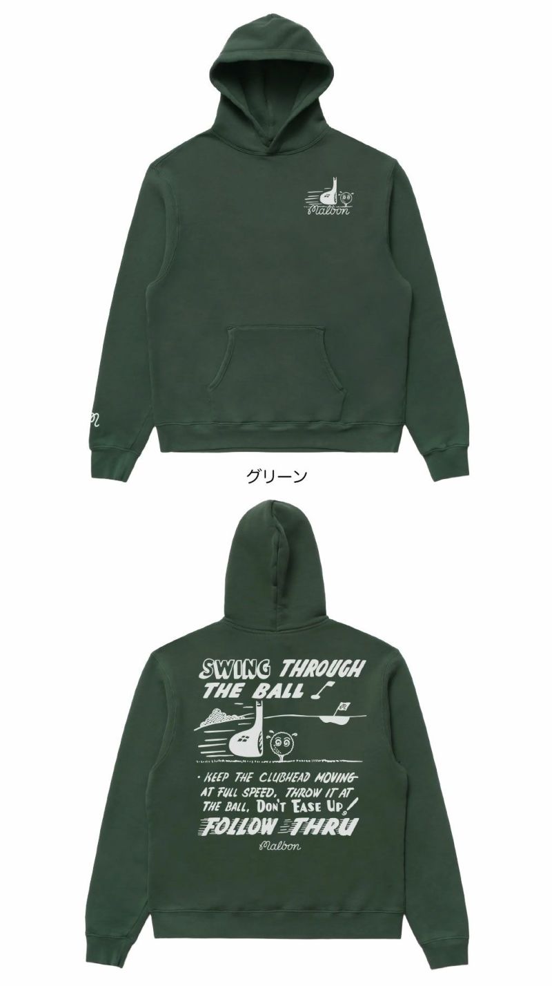 マルボンゴルフ ウェア パーカー M-9225 FOLLOW THRU HOODIE メンズ