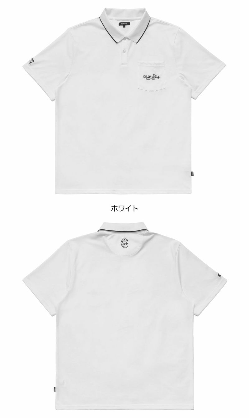 マルボンゴルフウェアポロシャツM-9227ROLLKING PERFORMANCEPIQUEPOLOメンズゴルフウェアmalbongolf2025秋冬モデルUSモデル並行輸入品