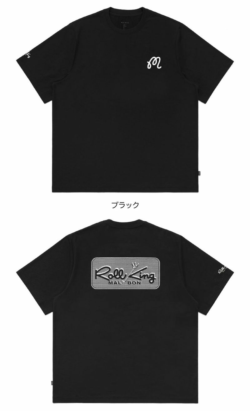 マルボンゴルフウェアTシャツM-9231ROLLKINGT-SHIRTメンズゴルフウェアmalbongolf2025秋冬モデルUSモデル並行輸入品