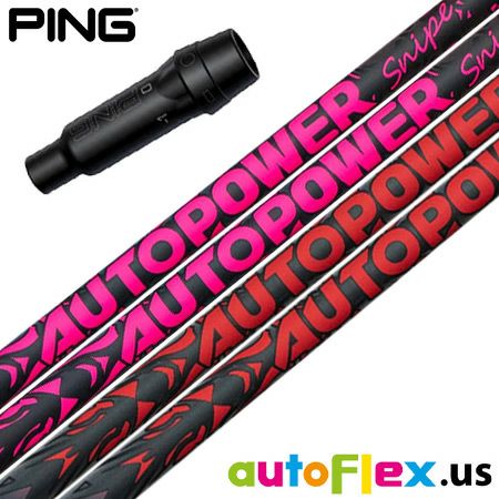 ピン PING スリーブ付きシャフト 2025 autoFlex AUTOPOWER Snipe オートフレックス オートパワースナイプ（G440／G430／G425／G410） ピン PING スリーブ付きシャフト 2025 autoFlex AUTOPOWER Snipe
