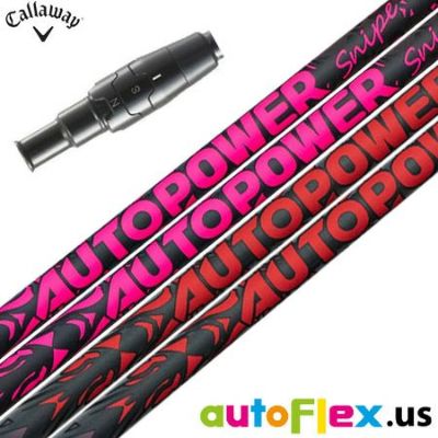 キャロウェイ スリーブ付きシャフト 2025 autoFlex AUTOPOWER Snipe オートフレックス オートパワースナイプ (ELYTE／PARADYM／ROGUE ST／EPIC)