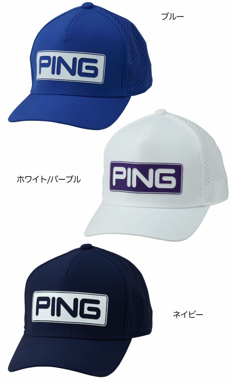 PINGピンHW-T2501ツアーキャップメンズ帽子ゴルフキャップ2025秋冬モデル日本正規品