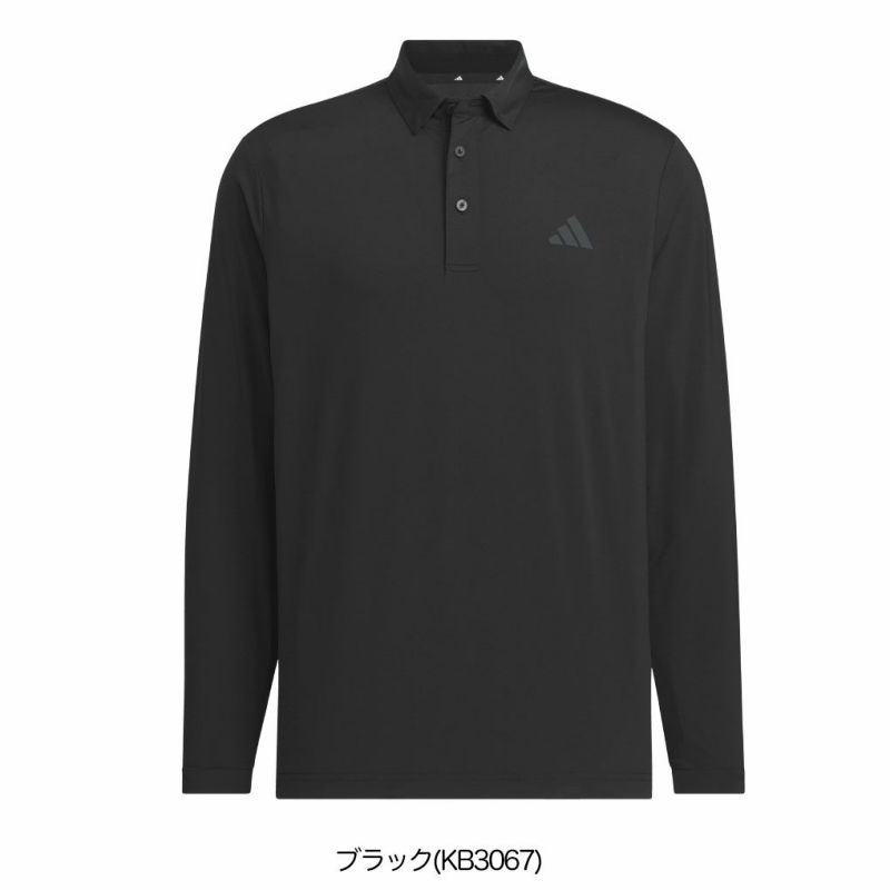 アディダススリーストライプスUVケア付き長袖シャツRO704メンズゴルフウェアゴルフ2025春夏モデルadidas日本正規品