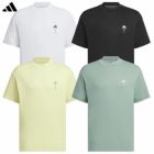 アディダスHEAT .RDY バックグラフィックモックネック半袖シャツKTI83メンズレディースゴルフウェアゴルフ2025春夏モデルadidas日本正規品