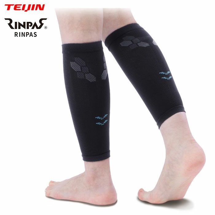 TEIJINRINPASふくらはぎサポーター2枚入りユニセックスゴルフスポーツテイジンリンパス日本正規品