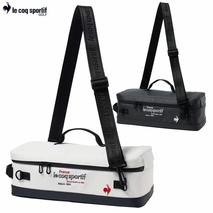 ルコックスポルティフ保冷機能付きカートポーチショルダー付属2リットル収納可能LG5FTT43Mゴルフlecoqsportifgolf2024年モデル日本正規品