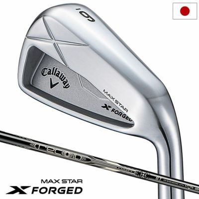 キャロウェイ X FORGED MAX STAR アイアン 5本セット(6-9,PW) メンズ 右用 RECOIL DART 6T for Callaway カーボンシャフト 日本正規品 2025年モデル Callaway ゴルフクラブ