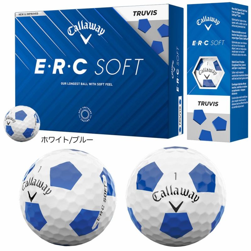 キャロウェイE・R・CSOFTTRUVISボール12球入2025年モデルゴルフゴルフボール