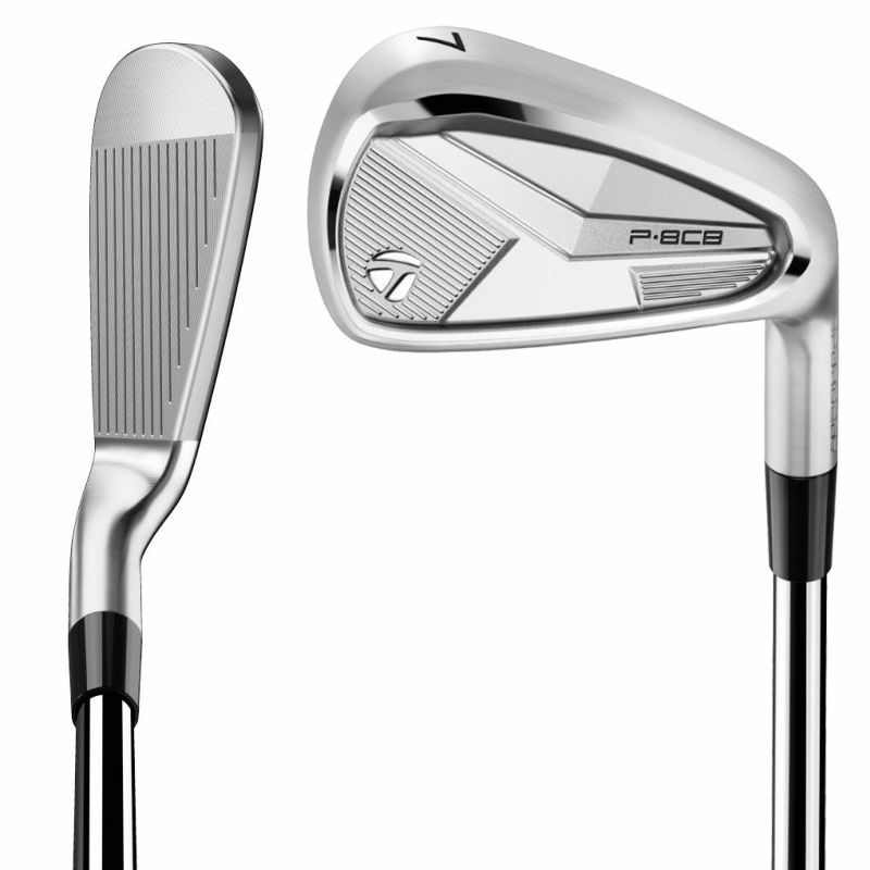 テーラーメイドP8CBアイアン5本セット(6-9,PW)メンズ右用スチールシャフト2025年モデル日本正規品TaylorMadeゴルフクラブ