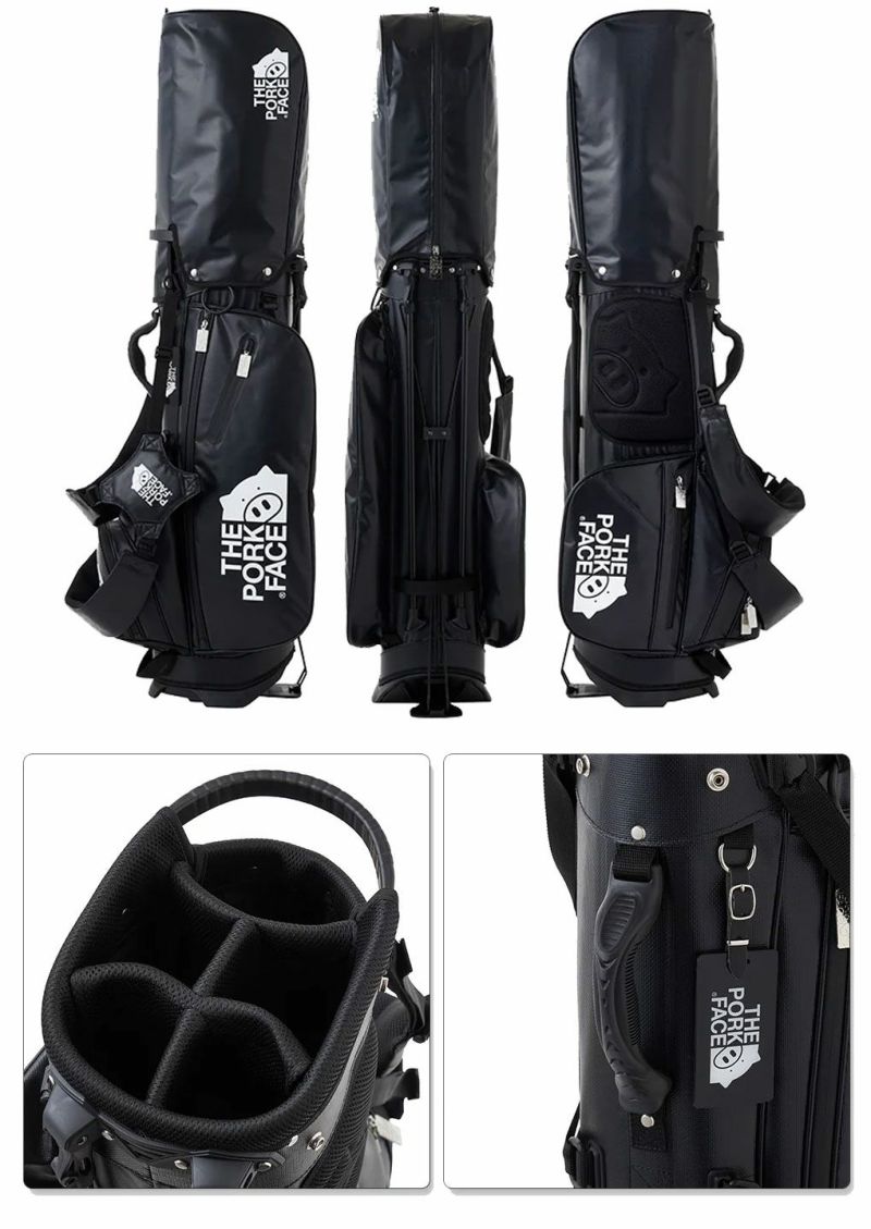 THEPORKFACEザ・ポーク・フェイススタンドキャディバッグ9型TPF-CB022025年モデル