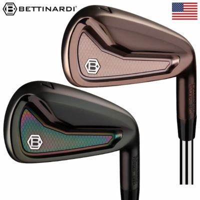 ベティナルディ CB24 BRONZE / CB24 BLACK アイアン 限定モデル 7本セット(4-PW) メンズ 右用 DG MID100 / KBS Tour スチールシャフト BETTINARDI 2025年モデル USA直輸入品 ゴルフクラブ