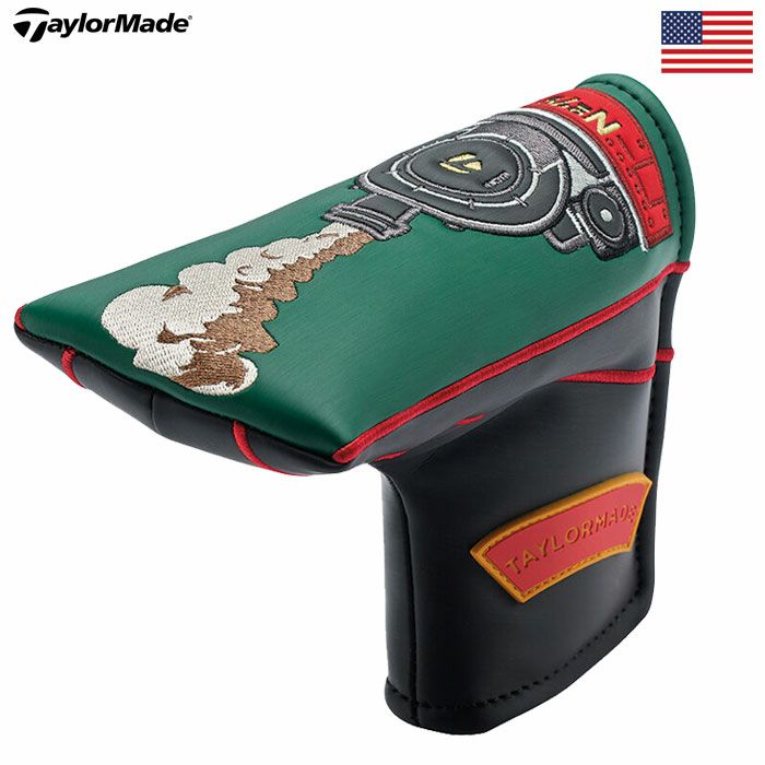 テーラーメイドパターカバーSteamLinePUTTERHEADCOVERパターカバーブレードピンタイプブリティッシュオープンコレクションゴルフ2025年モデルUSA直輸入品