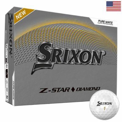 スリクソン 2025 Z-STAR DIAMOND ゴルフボール 1ダース 12球入 ゼットスター SRIXON GOLF BALL USA直輸入品 並行輸入