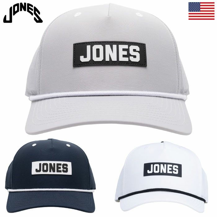 NIKE - 【ラスト1】即納 JONES ジョーンズ ゴルフキャップ 黒スクエアパッチ 帽子 JONES SPORTS アスレチック スクエア パッチ キャップ 帽子