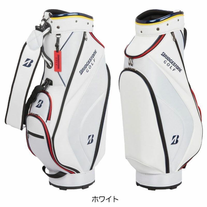 BSブリヂストンゴルフ軽量ベーシックモデルCBG422キャディバッグ9型5分割BRIDGESTONEGOLF日本正規品