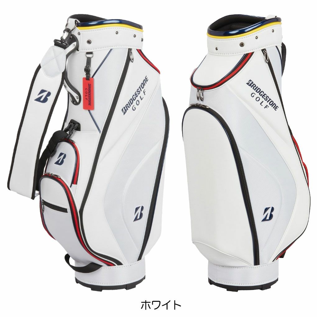 BSブリヂストンゴルフ軽量ベーシックモデルCBG422キャディバッグ9型5分割BRIDGESTONEGOLF日本正規品