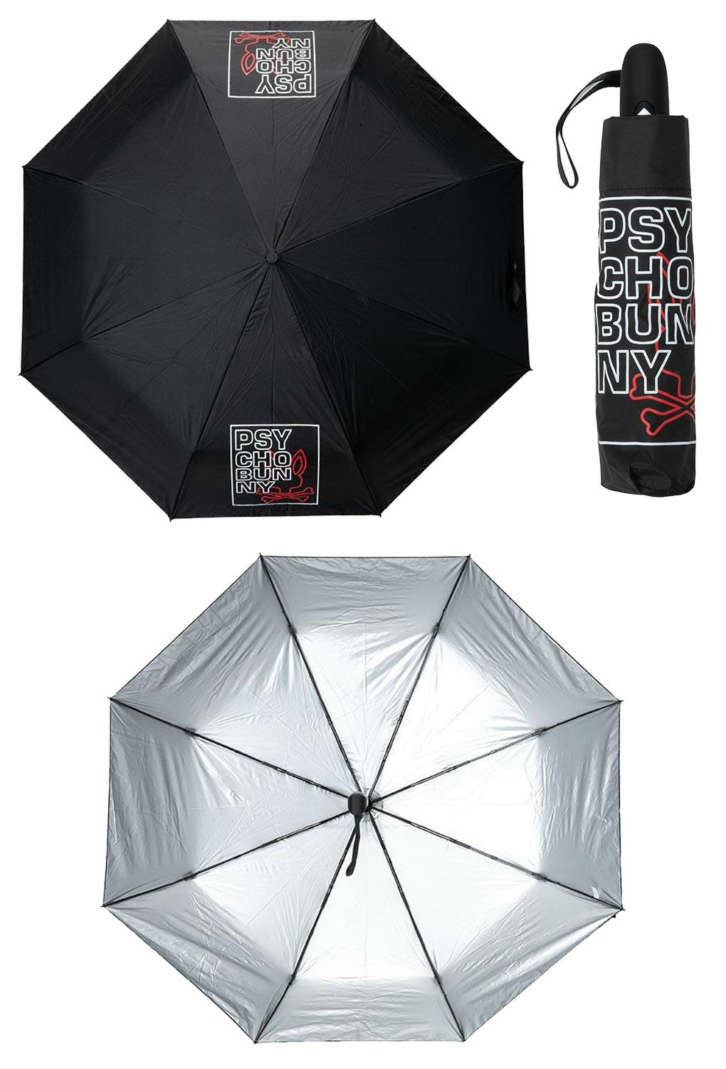 サイコバニーPsychoBunnyゴルフアンブレラ折り畳ワンタッチタイプPBMG5FEXゴルフ傘2025年モデル日本正規品