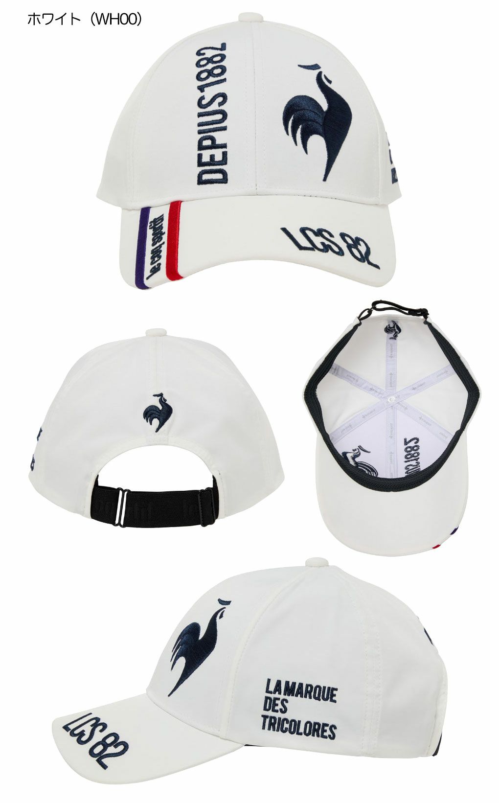 ルコックスポルティフロゴキャップLG5FCP12MメンズlecoqsportifGOLF2025秋冬モデル日本正規品