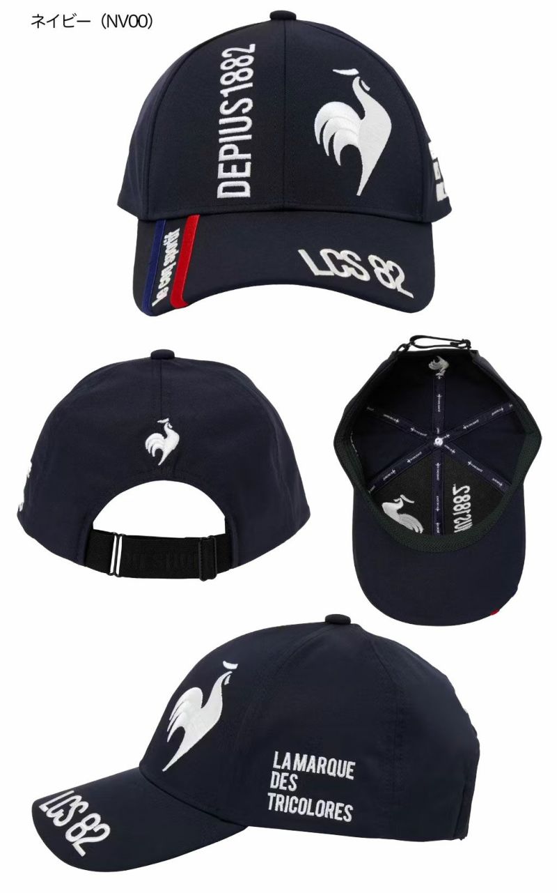 ルコックスポルティフロゴキャップLG5FCP12MメンズlecoqsportifGOLF2025秋冬モデル日本正規品