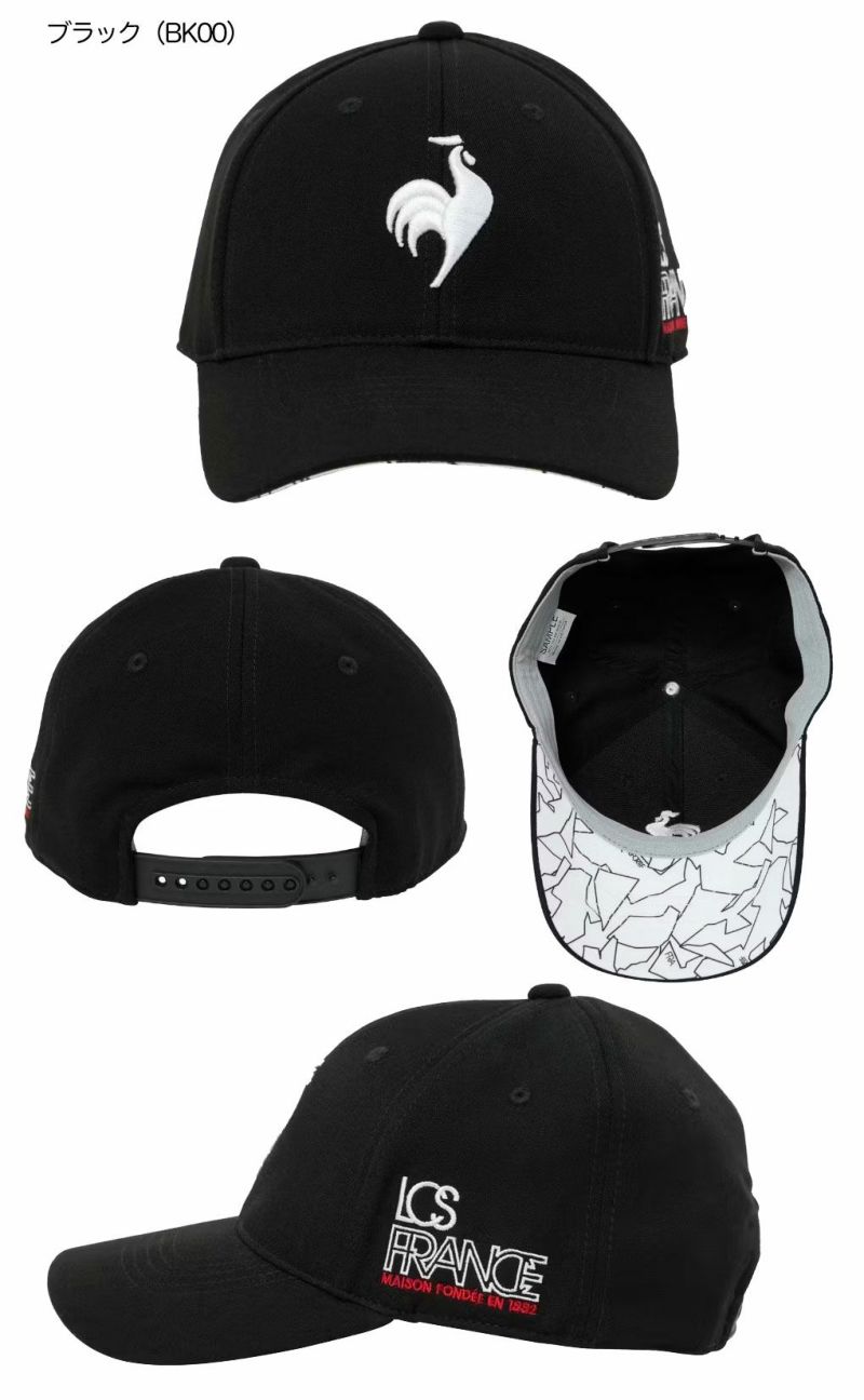 ルコックスポルティフロゴキャップLG5FCP12MメンズlecoqsportifGOLF2025秋冬モデル日本正規品