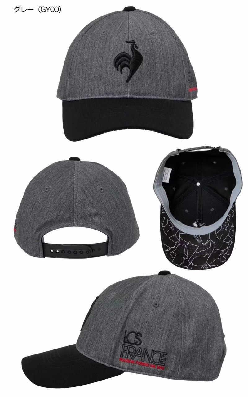 ルコックスポルティフロゴキャップLG5FCP12MメンズlecoqsportifGOLF2025秋冬モデル日本正規品