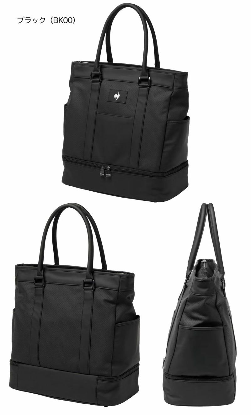 ルコックスポルティフ二層式ボストンバッグシューズ収納可能LG5FBB01Mゴルフlecoqsportifgolf2024年モデル日本正規品