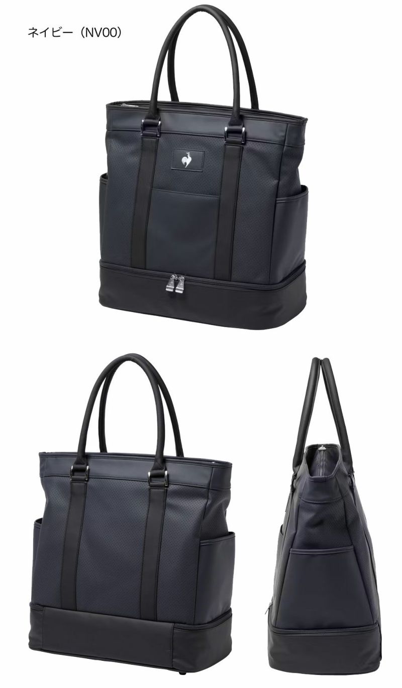 ルコックスポルティフ二層式ボストンバッグシューズ収納可能LG5FBB01Mゴルフlecoqsportifgolf2024年モデル日本正規品