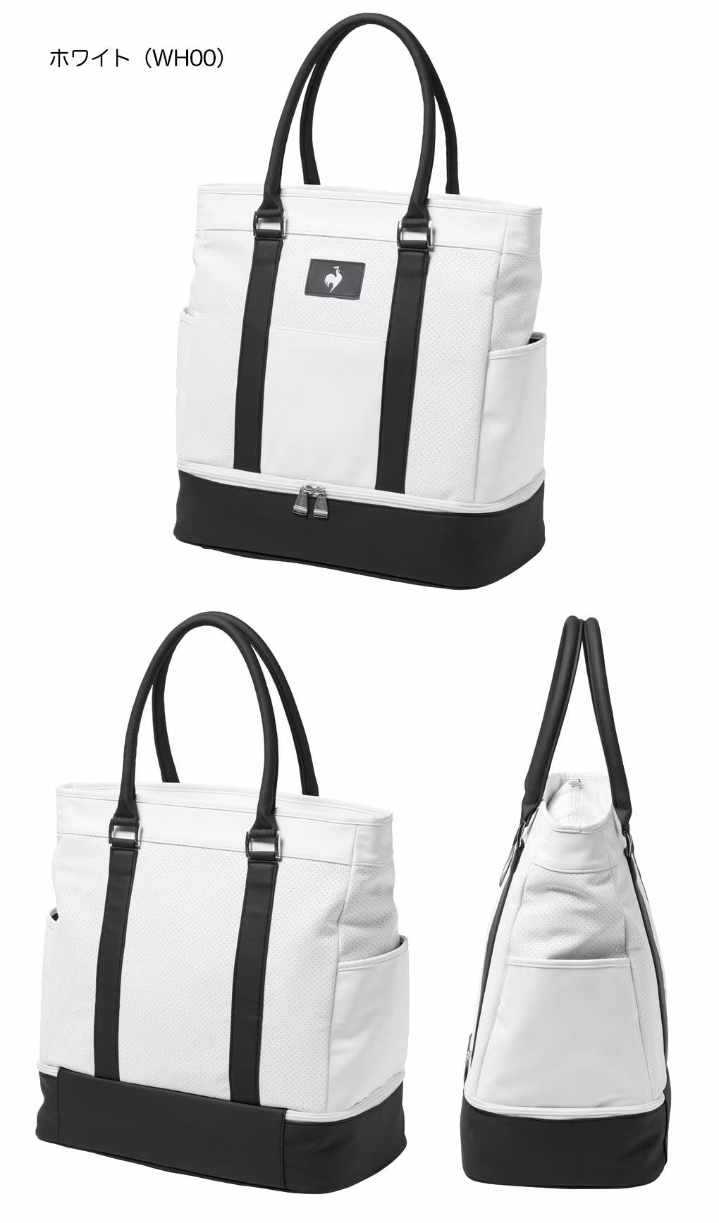 ルコックスポルティフ二層式ボストンバッグシューズ収納可能LG5FBB01Mゴルフlecoqsportifgolf2024年モデル日本正規品