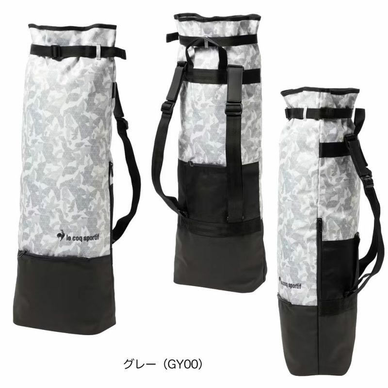 ルコックスポルティフマティスモザイク柄デザインバックパック型クラブケースLG5FCB93U5~6本用LG5FCB91Lゴルフlecoqsportifgolf2025年モデル日本正規品