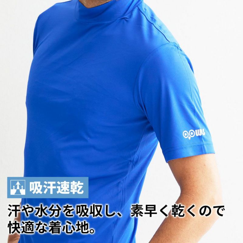 ジーパーズオリジナルOOWLSモックシャツTシャツ半袖メンズゴルフウェアゴルフ2025年モデル日本正規品工場直販