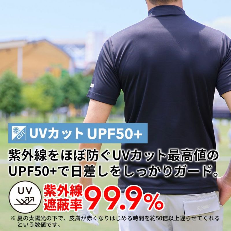 ジーパーズオリジナルOOWLSモックシャツTシャツ半袖メンズゴルフウェアゴルフ2025年モデル日本正規品工場直販