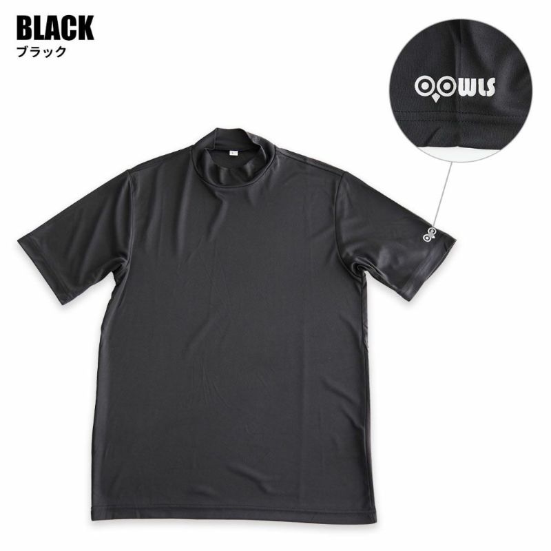 ジーパーズオリジナルOOWLSモックシャツTシャツ半袖メンズゴルフウェアゴルフ2025年モデル日本正規品工場直販
