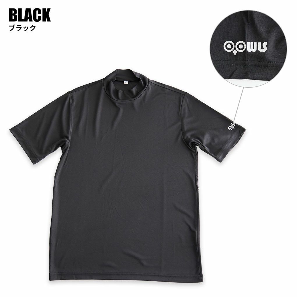 ジーパーズオリジナルOOWLSモックシャツTシャツ半袖メンズゴルフウェアゴルフ2025年モデル日本正規品工場直販