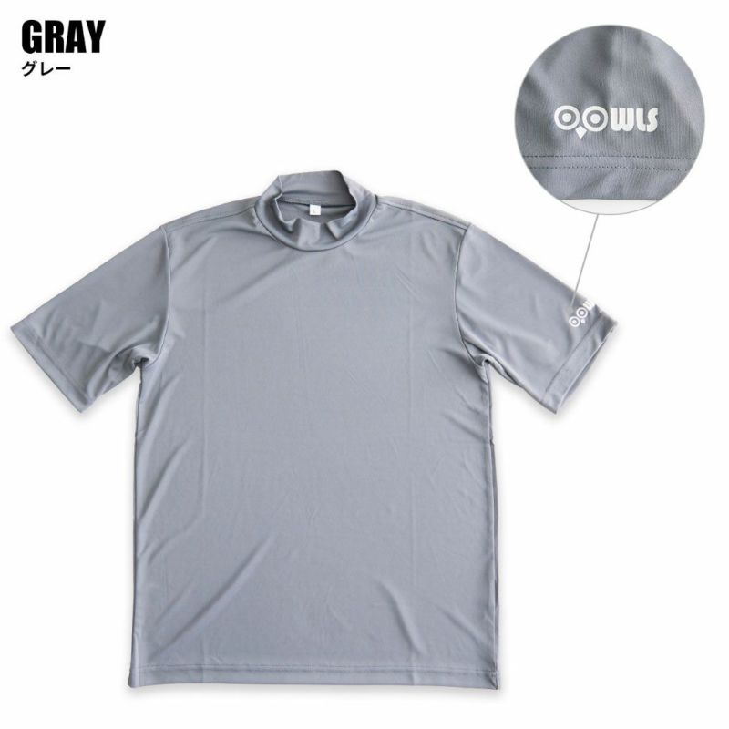 ジーパーズオリジナルOOWLSモックシャツTシャツ半袖メンズゴルフウェアゴルフ2025年モデル日本正規品工場直販