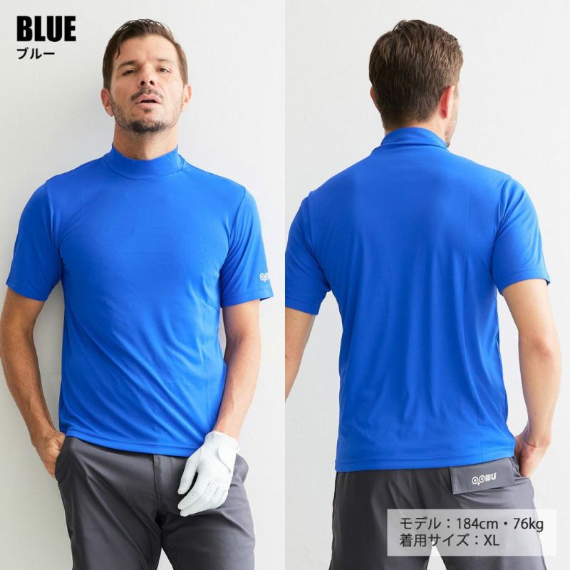 ジーパーズオリジナルOOWLSモックシャツTシャツ半袖メンズゴルフウェアゴルフ2025年モデル日本正規品工場直販