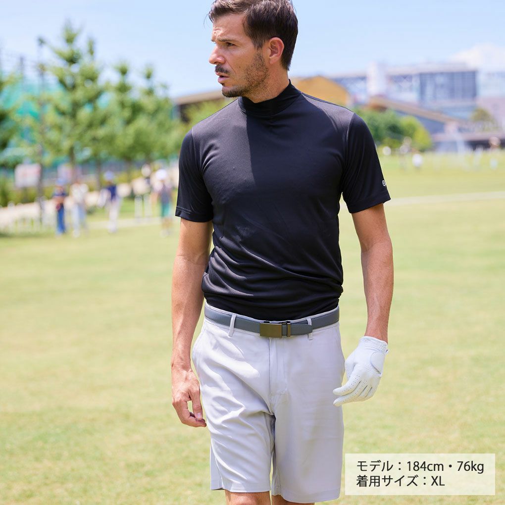 ジーパーズオリジナルOOWLSモックシャツTシャツ半袖メンズゴルフウェアゴルフ2025年モデル日本正規品工場直販