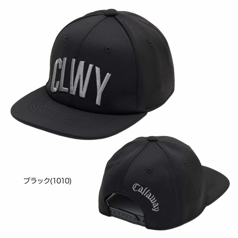 キャロウェイカレッジ調ロゴセミフラットキャップC25291107メンズゴルフウェア2025秋冬モデル日本正規品