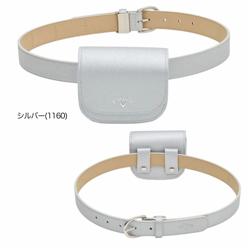 キャロウェイ ウエストポーチ付きベルト C25292204 レディース